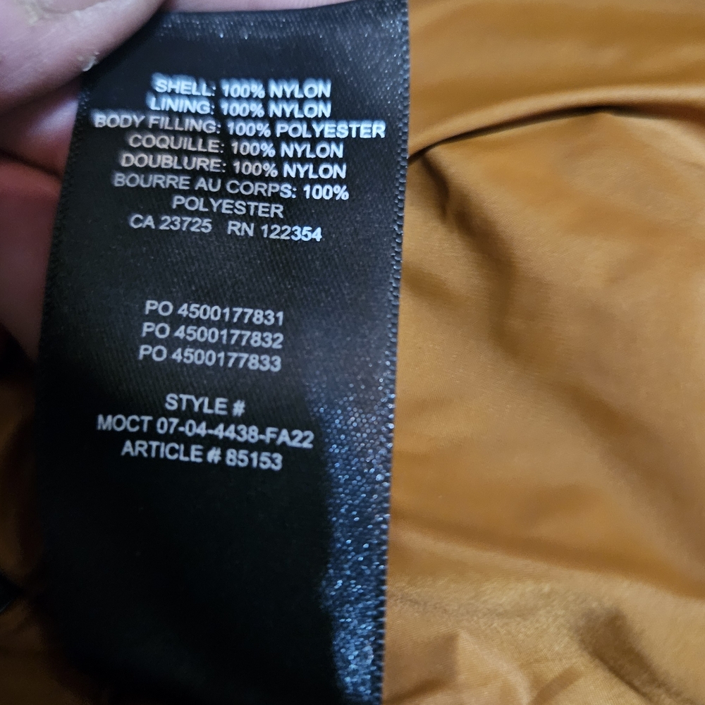 Wilfred Quilted Puffer Jacket in Caramel - Picture 5 of 6